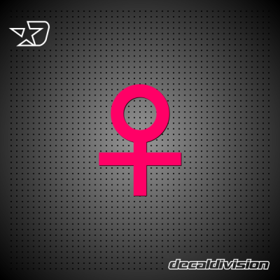 Female Symbol Sticker